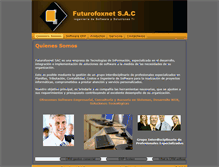 Tablet Screenshot of futurofoxnet.com
